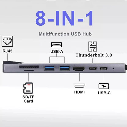 El HUB USB-C 8 en 1 conecta TODO al mismo tiempo